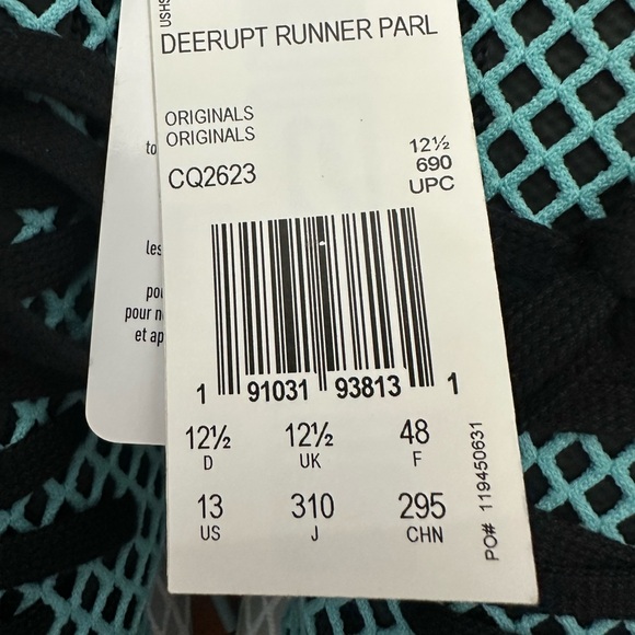 Adidas Deerupt PARLEY - SZ13 - Picture 6 of 6